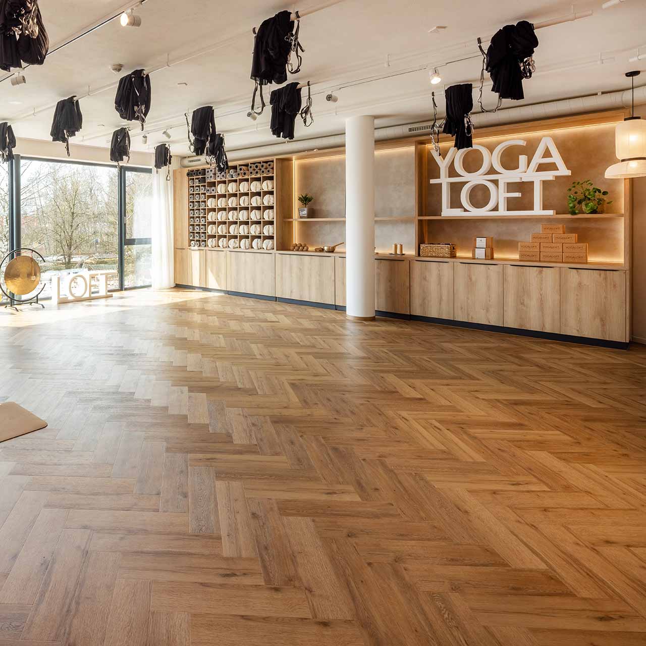 Innenansicht Yogastudio