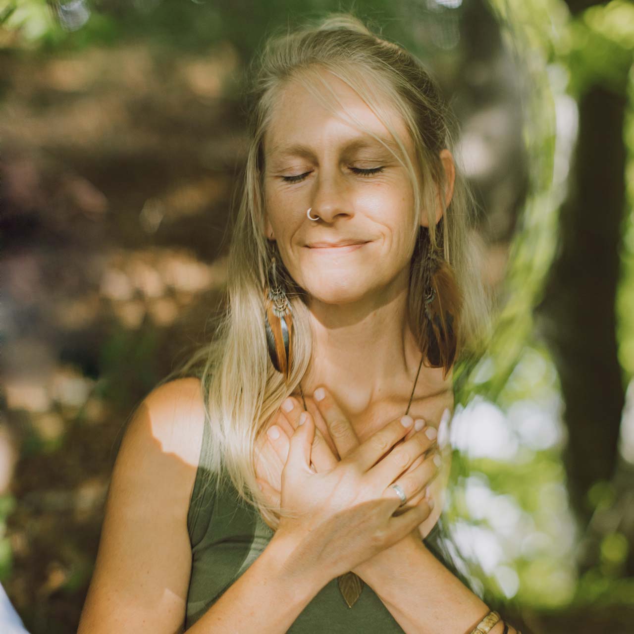 Yogalehrerin Caro